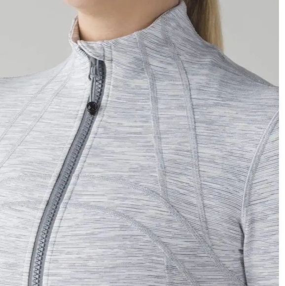 Lululemon light heathered gray Define Jacket - Picture 2 of 9